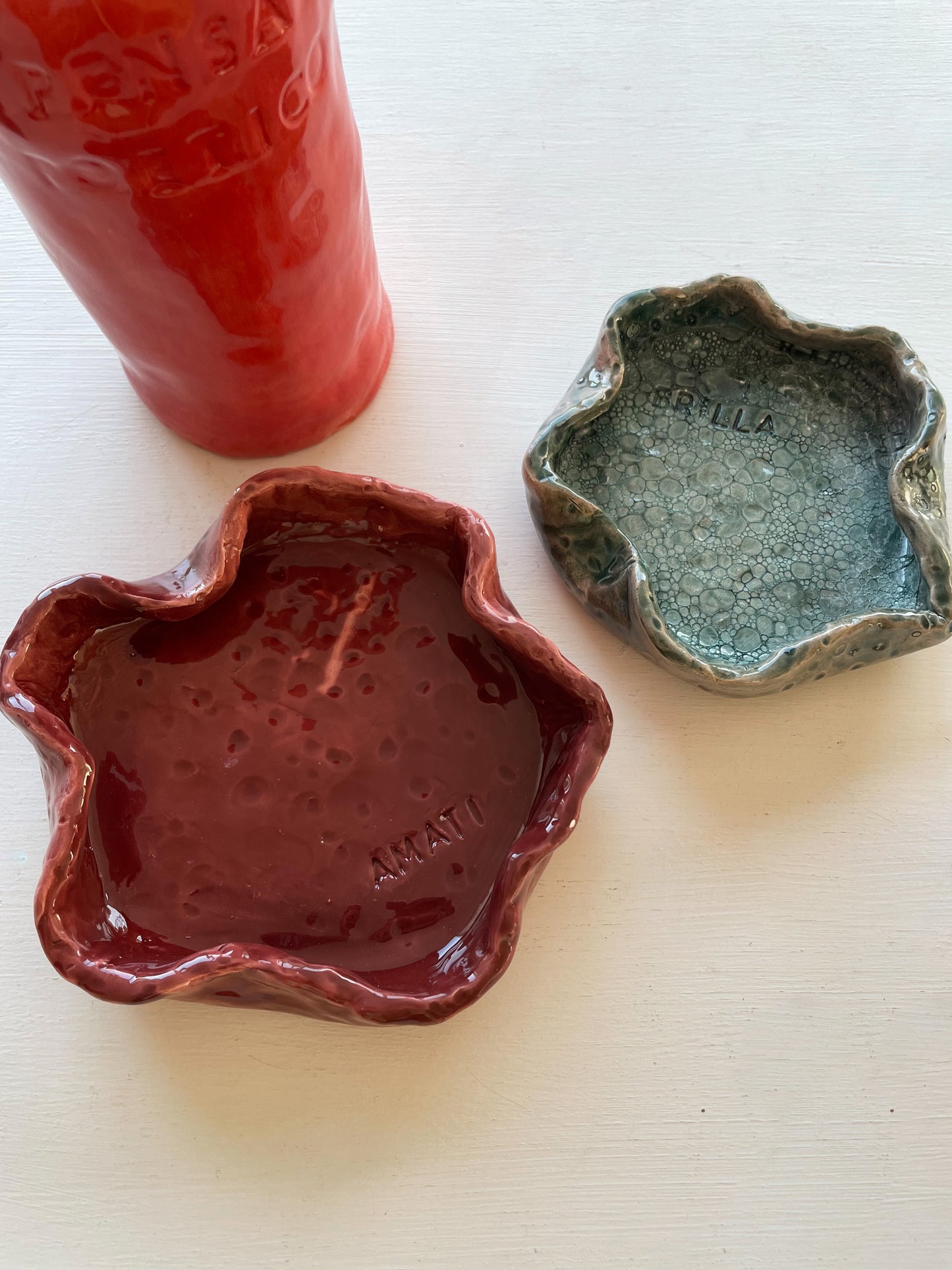 BRILLA - porta gioie in ceramica piccolo