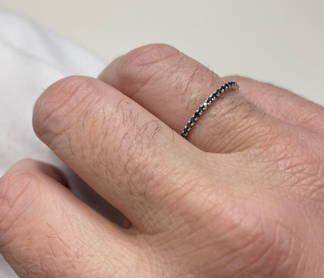 Cris - veretta in oro bianco 18kt