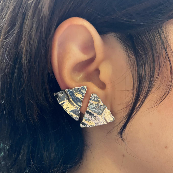 Yoho - orecchini in oro bianco 18kt