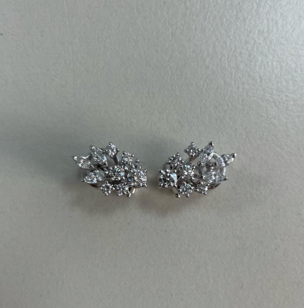Viva - orecchini in oro 18kt con diamanti