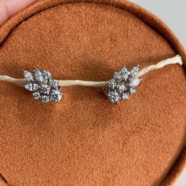 Viva - orecchini in oro 18kt con diamanti