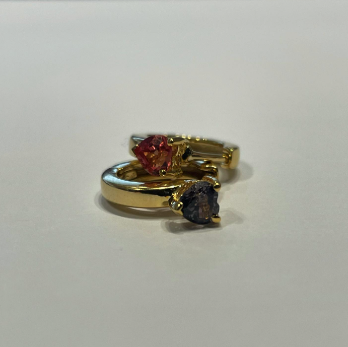 Hea - cerchietti in oro 18kt con pietre preziose