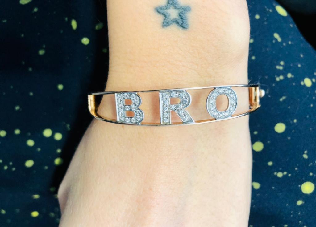 Manetta in oro 18kt con elementi