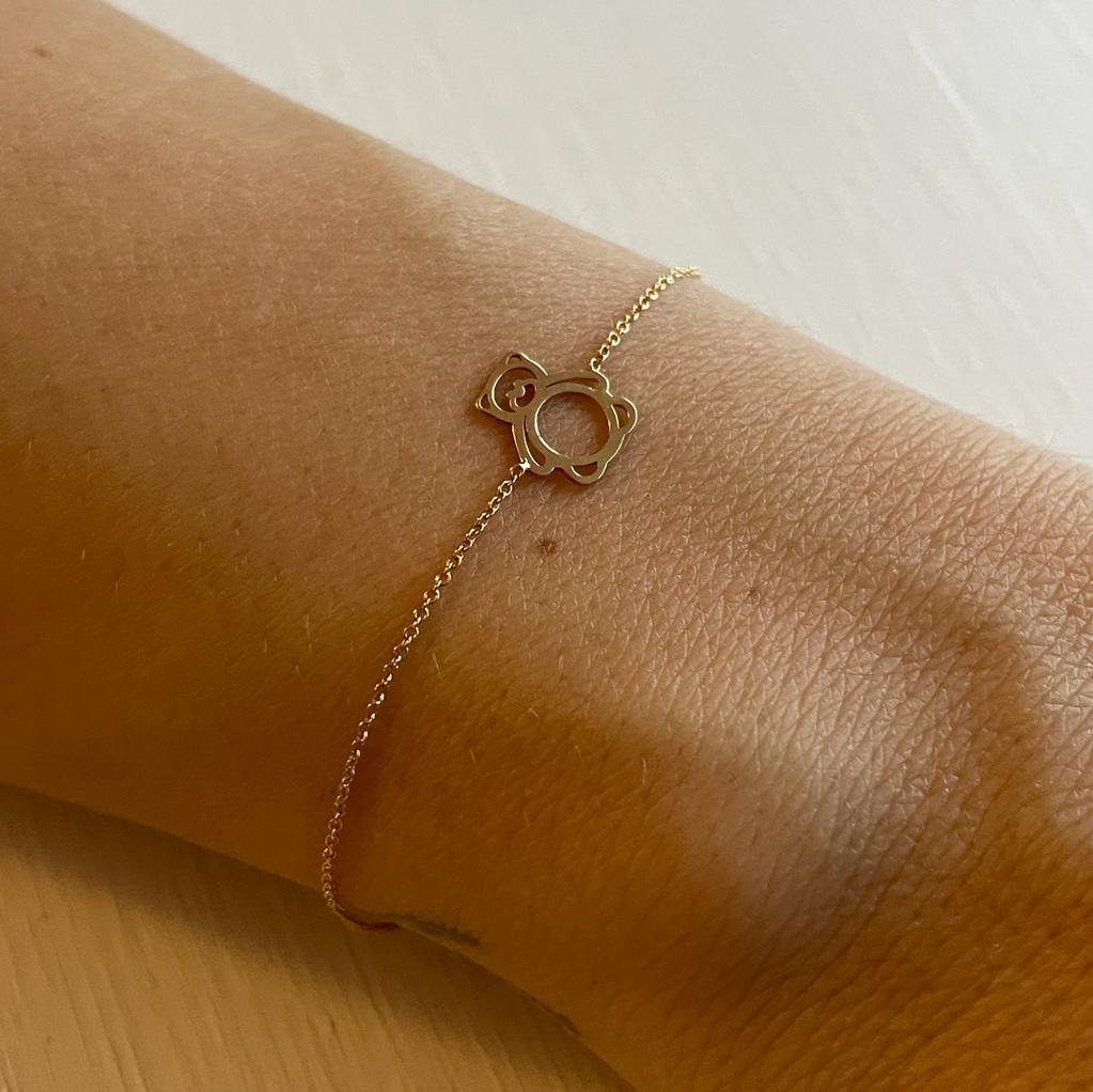 Orsetto - bracciale in oro 18kt