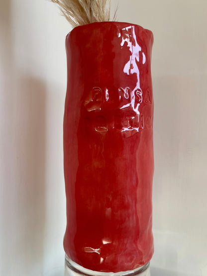 PENSA POETICO - vaso in ceramica