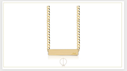 Faith - collana groumette in oro 18kt