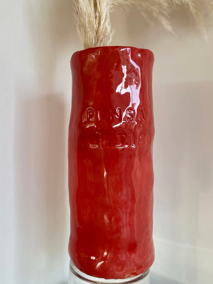 PENSA POETICO - vaso in ceramica