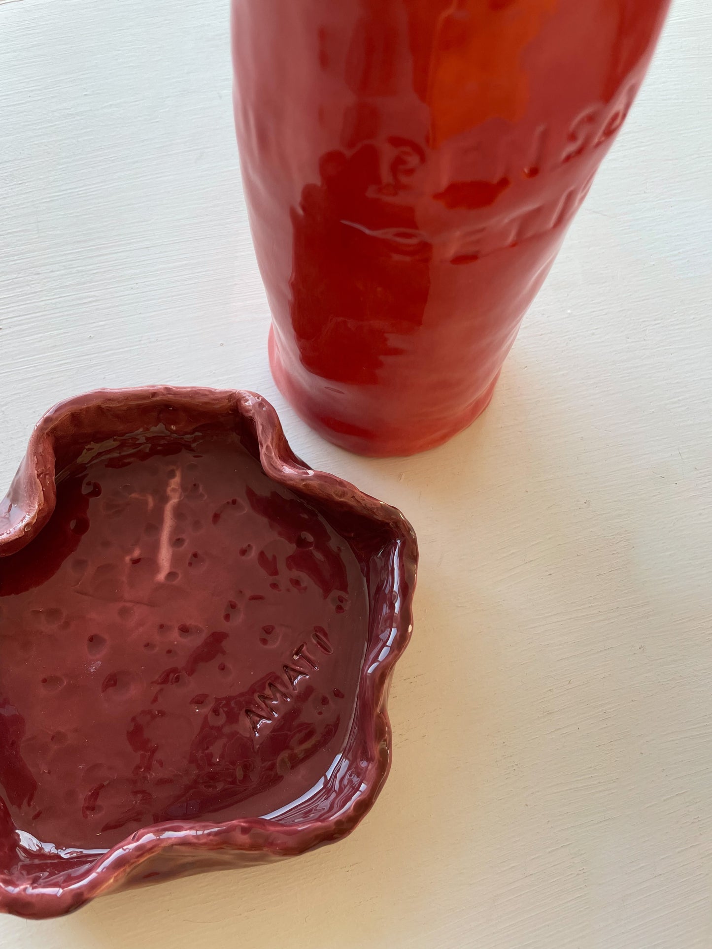 PENSA POETICO - vaso in ceramica