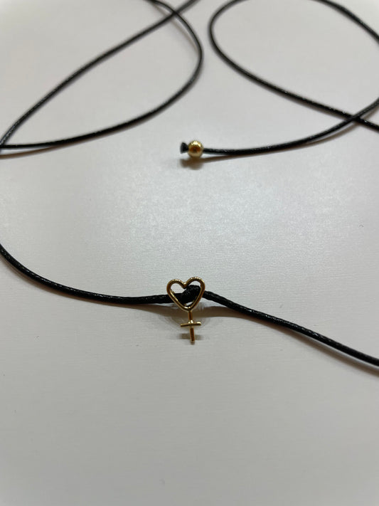 LaLou x Malegou - Collana in oro 18kt Femminuccia