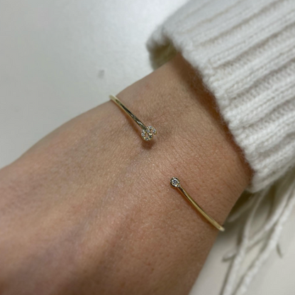 S - bracciale in oro giallo 18kt