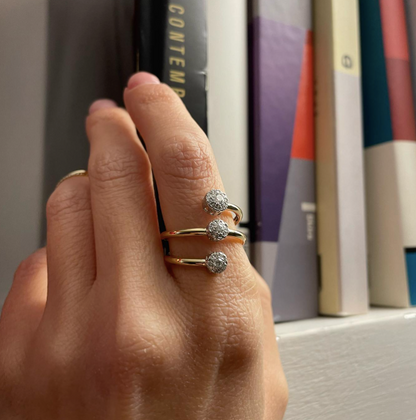 La Fede - anello in oro giallo 18kt