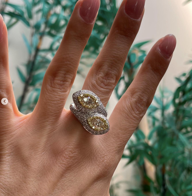 Oppo - Anello in oro bianco 18kt