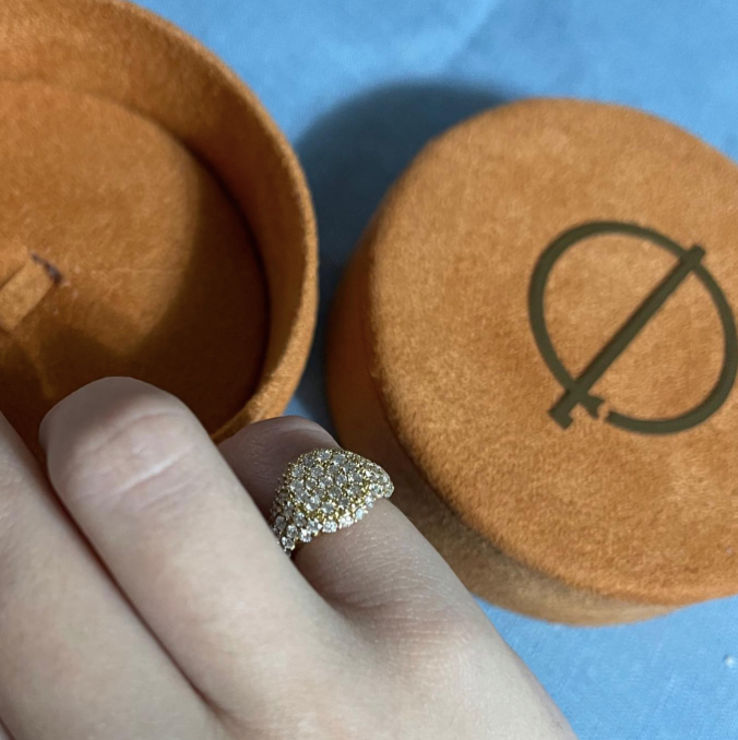 La Vitto - anello i oro giallo 18kt