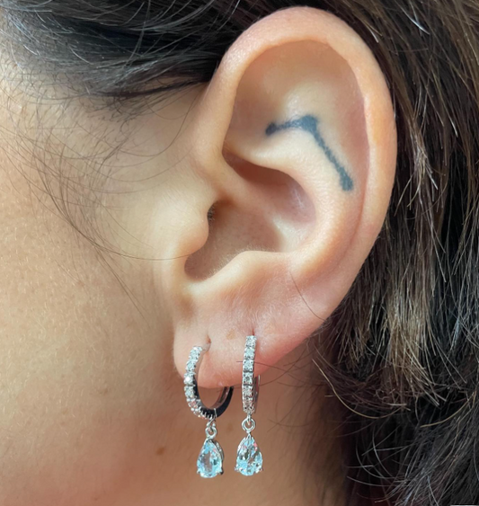 La Stefy - orecchini in oro bianco 18kt