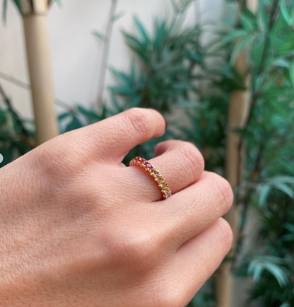 La Ludo - veretta in oro rosa 18kt