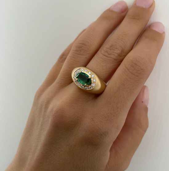 La Pina - anello in oro giallo 18 kt