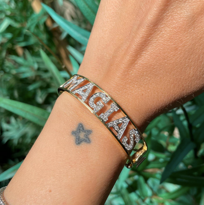 Manetta in oro 18kt con elementi