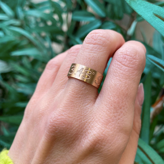 Coordinate - anello fascia in oro 18kt