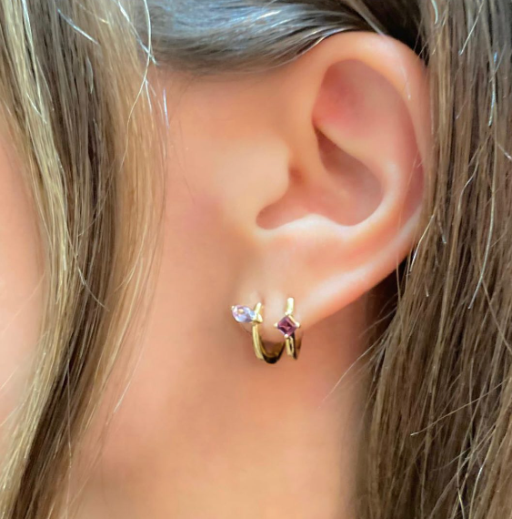 Cerchietti in oro 18kt con forme