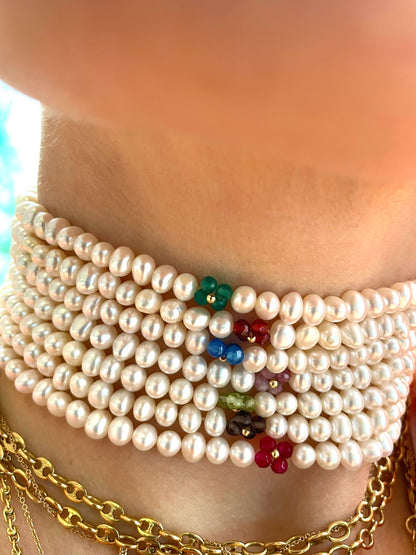 Tou_Lou Fleur choker